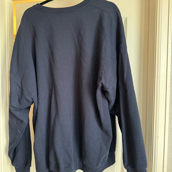 Arula Cousins Beach Sweatshirt Size 2X/3X Navy Oversized - Picture 7 of 8